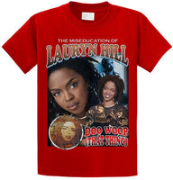 Lauryn Hill T shirt The Miseducation Of Lauryn Hill Hip Hop Print Short Sleeve Men Top Novelty T Shirts Men'S Brand Clothing