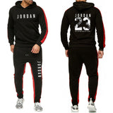 Marque vêtements hommes mode survêtement décontracté Sportsuit hommes sweats capuches vêtements de sport JORDAN 23 manteau + pantalon hommes ensemble