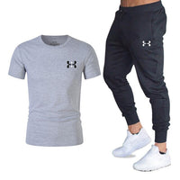 Men's tracksuit suits branded clothing Men's casual outfit summer outfits tracksuits streethar tops t-shirts +pant men's fashion