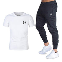 Men's tracksuit suits branded clothing Men's casual outfit summer outfits tracksuits streethar tops t-shirts +pant men's fashion