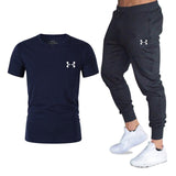 Men's tracksuit suits branded clothing Men's casual outfit summer outfits tracksuits streethar tops t-shirts +pant men's fashion