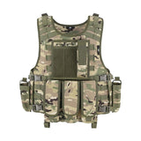 MGFLASHFORCE Molle Airsoft Vest Tactical Vest Plate Carrier Swat Fishing Hunting Vest Military Army Armor Police Vest