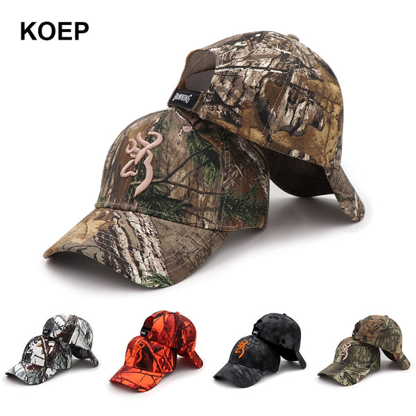 KOEP 2020 New Camo Baseball Cap Fishing Caps Men Outdoor Hunting Camouflage Jungle Hat Airsoft Tactical Hiking Casquette Hats