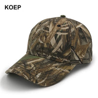 KOEP 2020 New Camo Baseball Cap Fishing Caps Men Outdoor Hunting Camouflage Jungle Hat Airsoft Tactical Hiking Casquette Hats