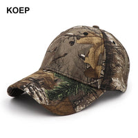 KOEP 2020 New Camo Baseball Cap Fishing Caps Men Outdoor Hunting Camouflage Jungle Hat Airsoft Tactical Hiking Casquette Hats