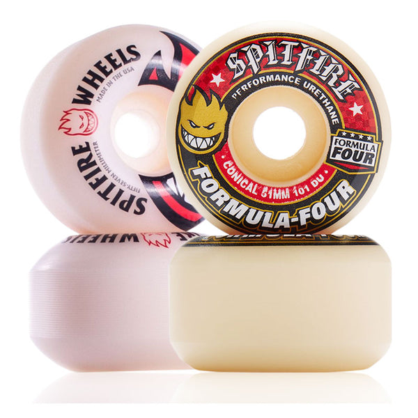 Genuine Skateboard Wheels Spitfire PU  Parts Professional 52mm 101duro/ 53mm 99DURO Good Quality Skate Board Accessories